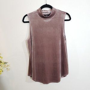 GRW Rose Velvet Tank Top | Size M